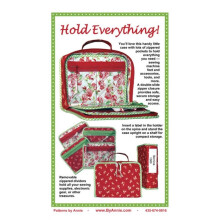 By Annie Sewing Pattern Hold Everything Organiser  Bags