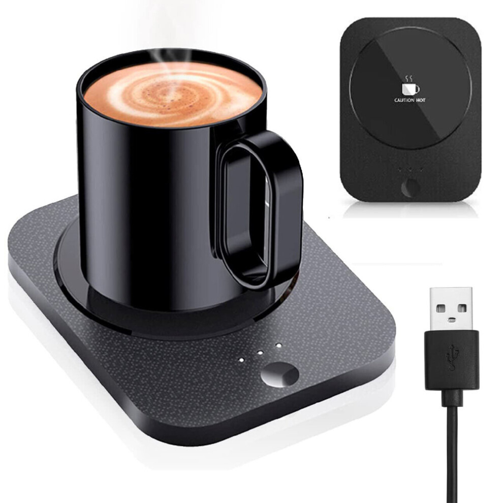 Electric Cup Warmer Heating Coaster For Coffee Milk Tea Waterproof