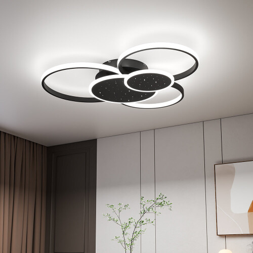 Living And Home (5 Head) LED Round Ceiling Light in White Light