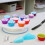 (Type A) 182Pcs Cake Decorating Set Turntable Icing Nozzles Pen Spatula Stand Tools 7