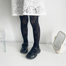 1pair Girls Mesh Lace Elastic Pantyhose Decorative Accessories For Party Performance