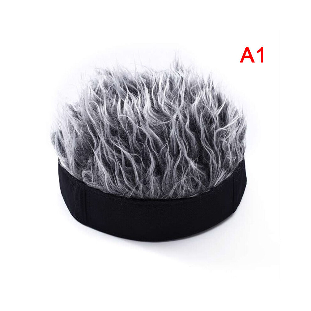 Bohemian Simulated Wig Vintage Hip Hop Beanie