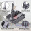 Milwaukee M18 18v/20v Lithium Battery Converter To Dyson V8 Animal V8 Fluffy Motorhead Carbon Fiber Cord-free Handheld Vacuum Cleaner 3
