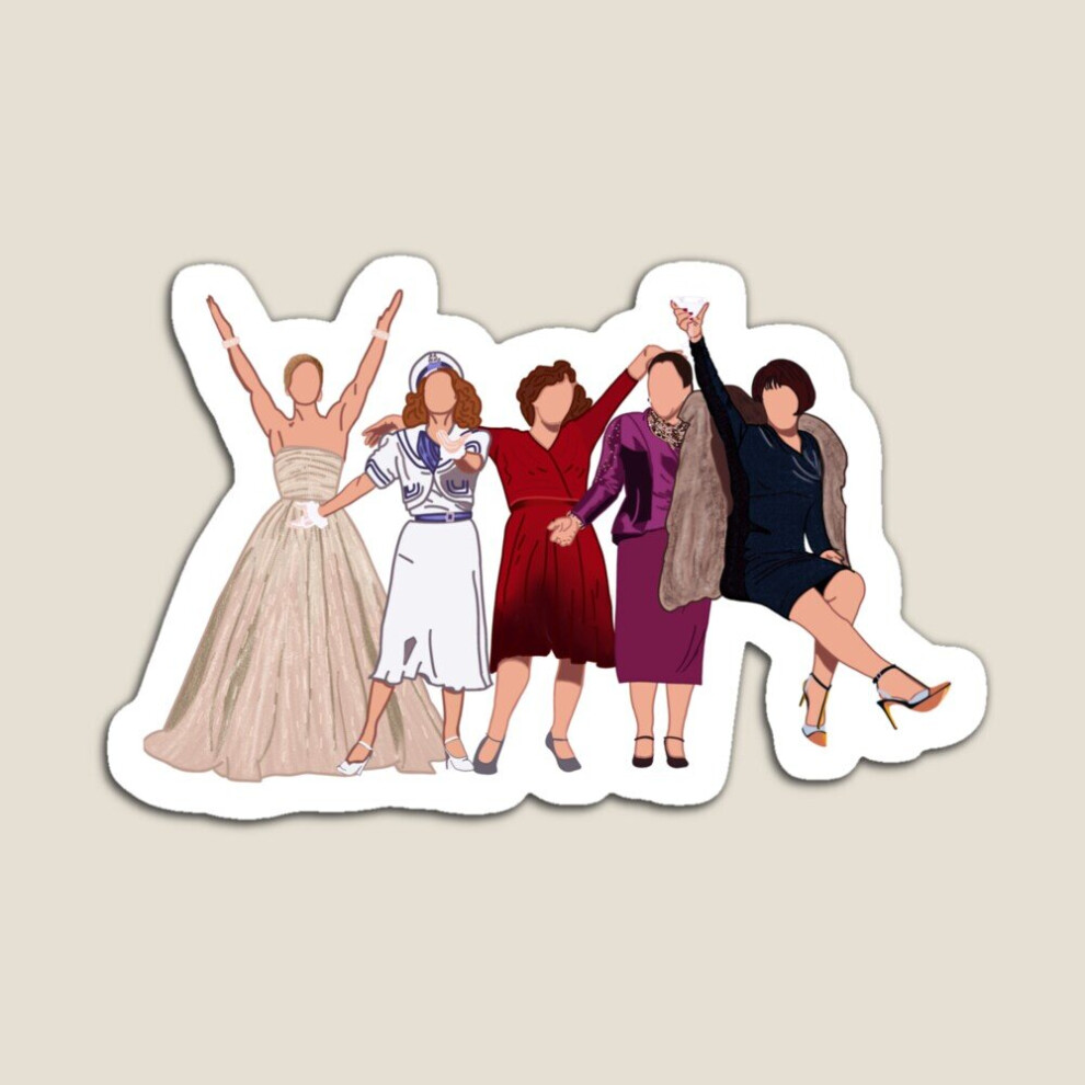 Fridge Magnets Patti Lupone Roles Acrylic Meme Decoration for Home Kitchen Office