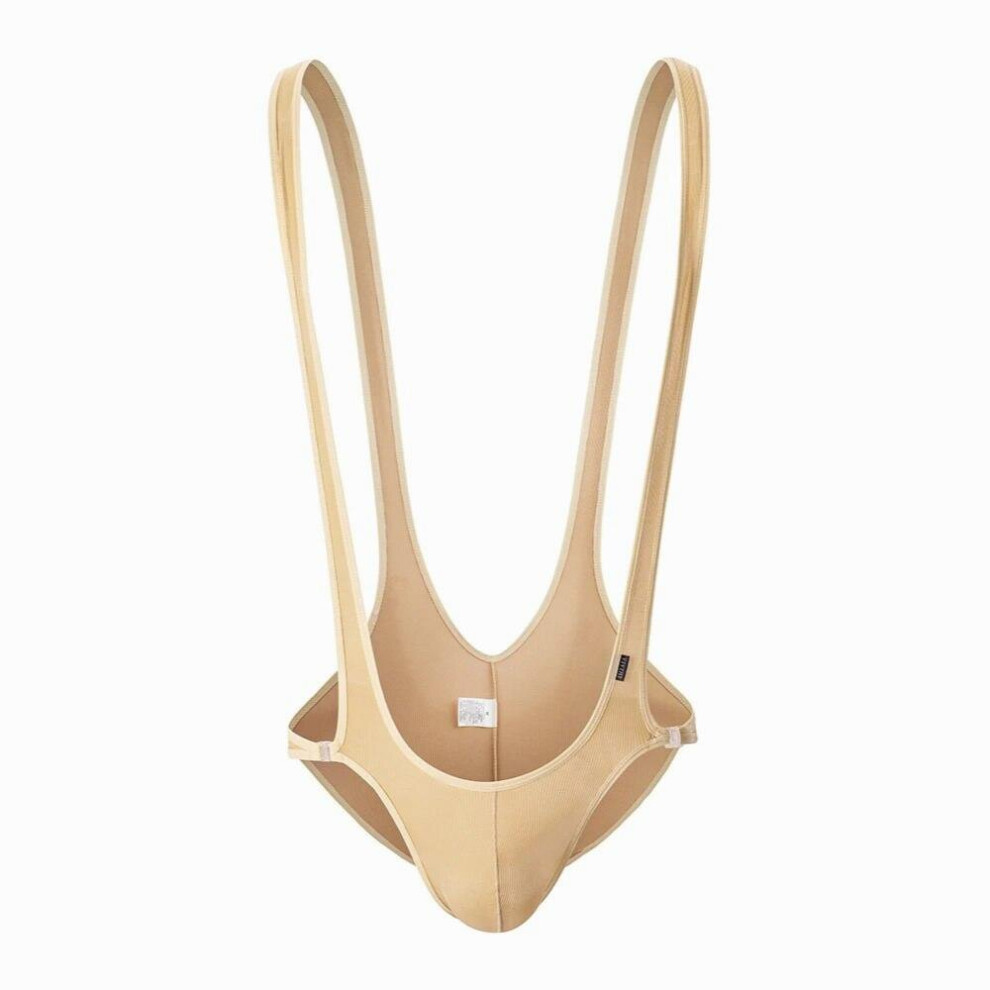 Men Sexy Bodysuit Jockstrap Leotard Underwear Uniform Temptation Jumpsuits Wrestling Backless Bodysuit Club Male Lingerie Tanga