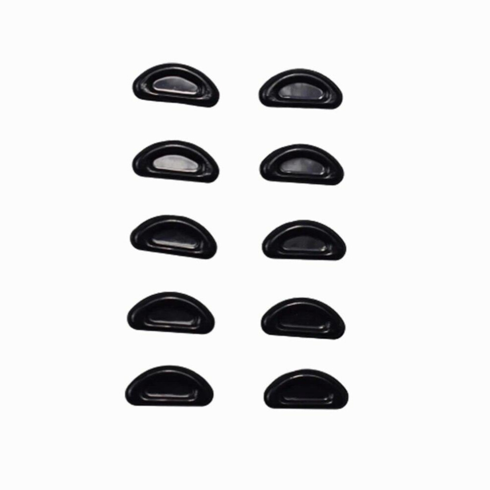 Multicoloured 5 Pairs Glasses Nose Pads Adhesive Silicone Anti-Slip Thin Nosepads For Reading Glasses Eyeglasses Sunglasses