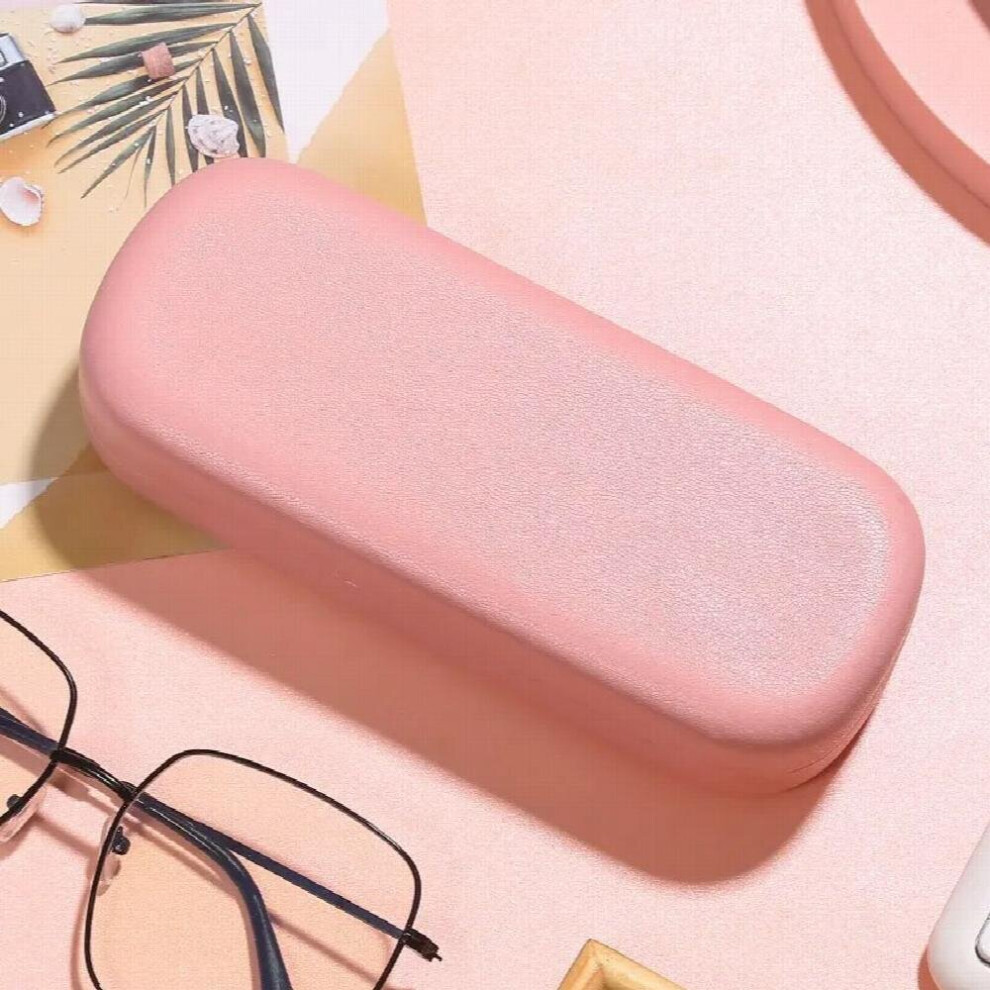 Mimiyou Top-grade Pinkycolor PU Spectacle Cases for Eyeglasses Portable Rectangle Sunglasses Bag Box Eyewear Protector