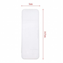 High Transparent Plastic Mens Shaver Storage Box Razor Blades Holder Portable Travel Razor Case Shaving Box Containers