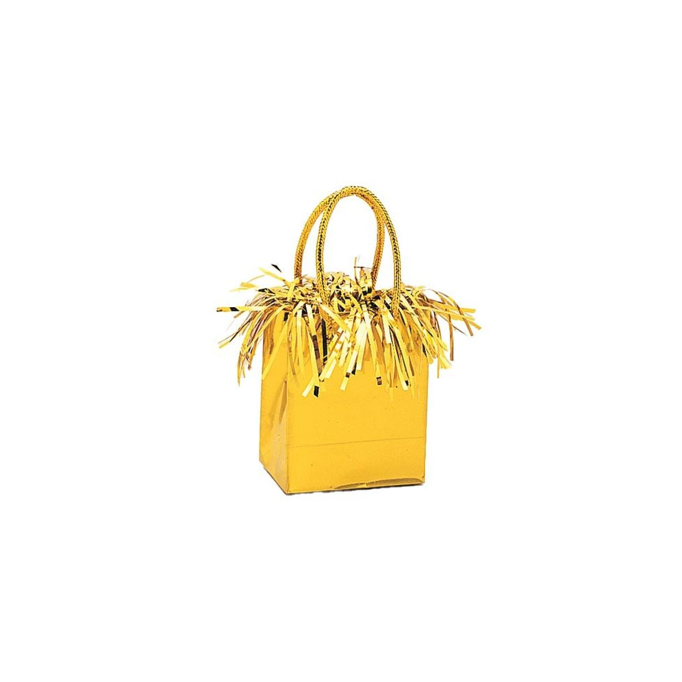 Gold Gift Bag Balloon Weight 160g