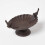 Homescapes Homescapes Decorative Birds Scalloped Oval Bird Bath Cast Iron 2