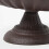 Homescapes Homescapes Decorative Birds Scalloped Oval Bird Bath Cast Iron 5