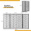 Costway 3-Panel Folding Fireplace Screen Spark Guard W/ Mesh Pattern 132 x 79 CM 2