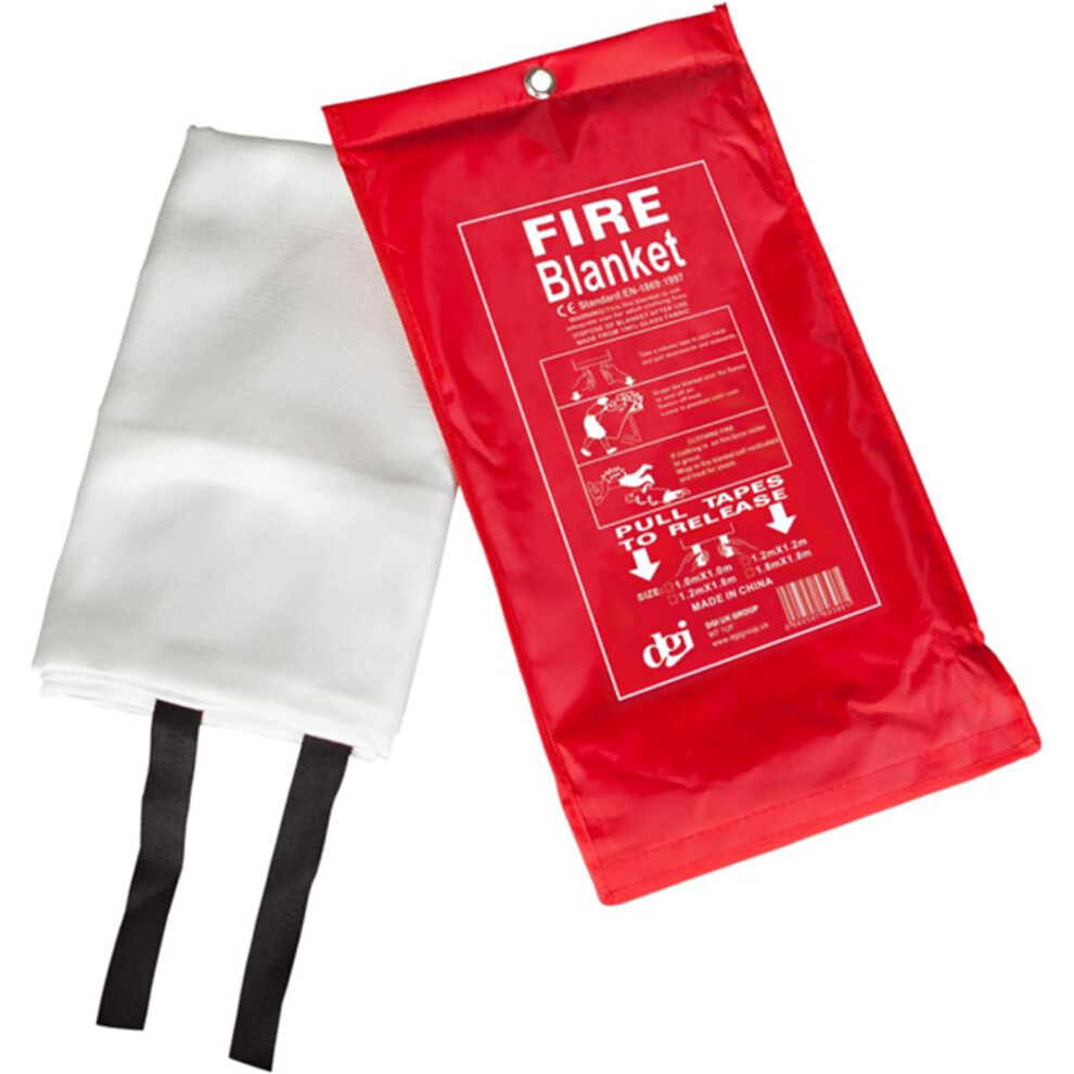 (Pack of 1) KAV Fire Blanket Fire Extinguisher Home Equipment