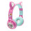 Lexibook Barbie Bluetooth Headphones with LED Lights 2