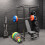 (90 x 206cm) GYM MASTER GM3 Power Rack 3