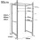 (90 x 226cm) GYM MASTER GM3 Power Rack 8