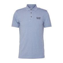 (Blue, XL) Emporio Armani EA7 8NPF04 PJM6Z Mens Polo T Shirts