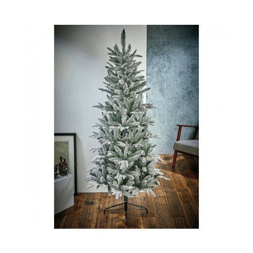 Garden Store Direct Lapland Fir Slim Snow Covered Tree 6ft / 180cm