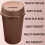 KITCHEN BIN Touch Top Bin 45L - Rose Gold 2