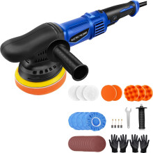 Polisher for Car Detailing Buffer with 6 Variable Speeds Detachable Handle, Sanding kit