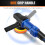 Polisher for Car Detailing Buffer with 6 Variable Speeds Detachable Handle, Sanding kit 7