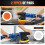 Dual Action Polisher 5-inch Buffer Polisher and Waxer, 6 Variable Speed 2800-5800 RPM, Polishing Machine Kit for Car Detailing 6