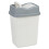 URBN Living (5L Grey/White) 5/10/20/30/50L Plastic Bin with Butterfly Lid Kitchen 4