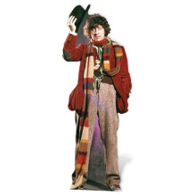 Tom Baker The Fourth Doctor Who Official Lifesize Cardboard Cutout