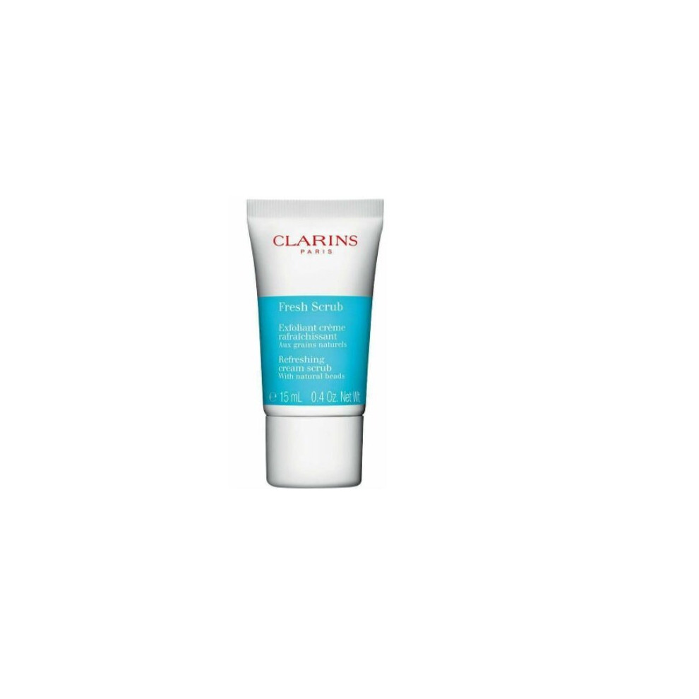 Clarins Cream Fresh Scrub Refreshing Scrub With Natural Beads 15Ml