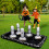 Halloween Ring Toss Game Set, Inflatable Tombstone Tossing Games 5