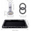 Halloween Ring Toss Game Set, Inflatable Tombstone Tossing Games 9