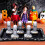 Halloween Ring Toss Game Set, Inflatable Tombstone Tossing Games 4