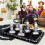 Halloween Ring Toss Game Set, Inflatable Tombstone Tossing Games 2