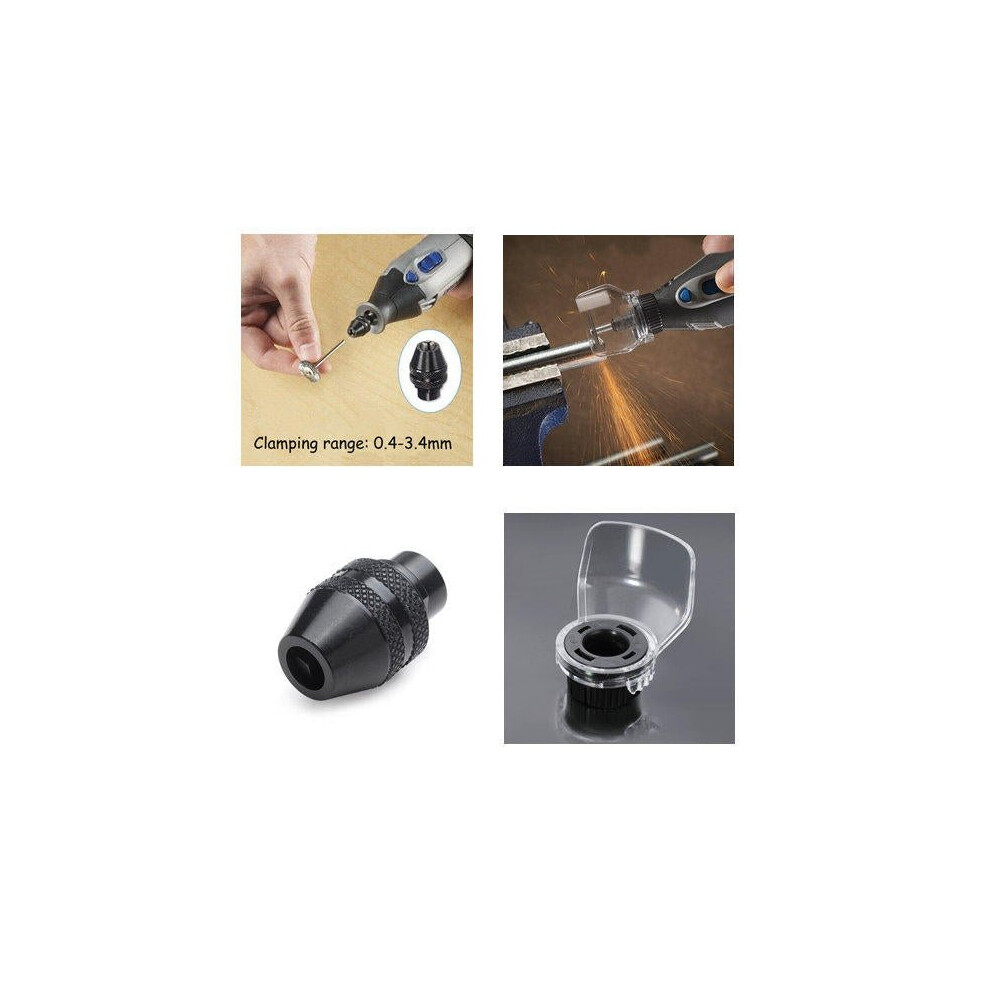Safety Protective Cover with 0.4-3.4mm Keyless Chuck