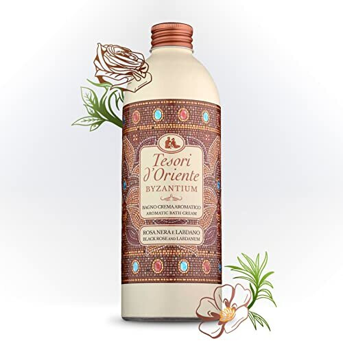 Tesori d'Oriente: Crema da Bagno Aromatica "Byzantium" con Rosa Nera e Labdano * 500ml