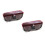 2PCS VW LED Car Door Shadow Projector Light Laser Welcome Lamp For Passat 7