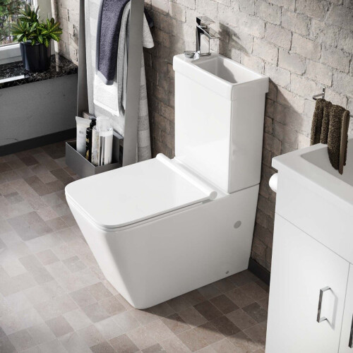 NES Home Nova 2 in 1 Combo Toilet and Basin Space Saver Unit