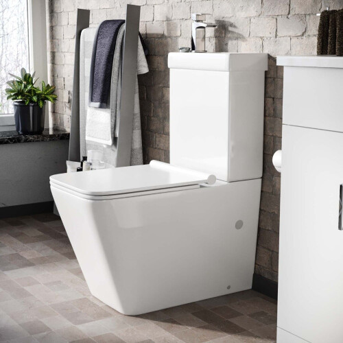 NES Home Nova 2 in 1 Combo Toilet and Basin Space Saver Unit 2