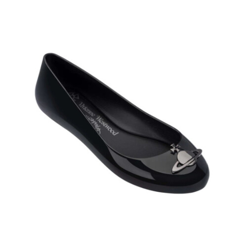 (Black, US7=38) Melisa Summer Women Jelly Shoes Flat Comfortable Sandals Beach Shoes