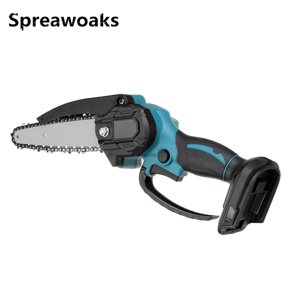 Scie à chaîne sans fil 6 pouces Mini, 800W 18V, coupe bois, taille d'arbres, jardin et bricolage, compatible Makita 18V