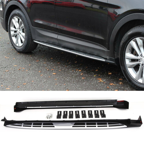 Hyundai Santa Fe 2012-2018 Running Boards Side Steps OEM Style