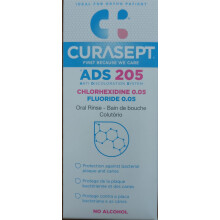 Curasept ADS 205 0.05% Chlorhexidine Fluoride Mouth Rinse 200ml X 2