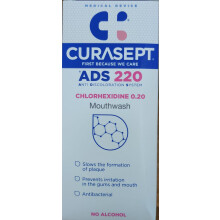 CURASEPT MOUTHWASH 0.20% CHLORHEXIDINE 200ML (ADS220) X 2 Bottles