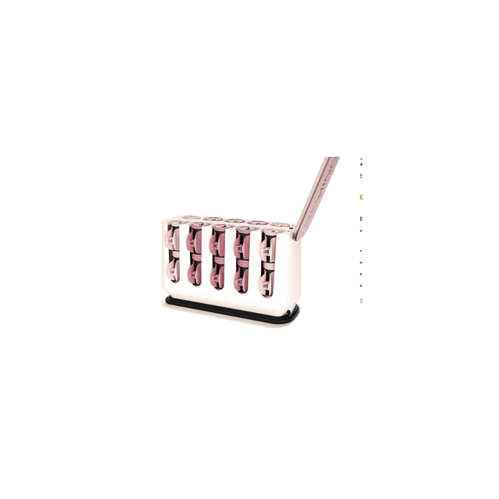 20pc Remington H9100 PROluxe Heated Rollers