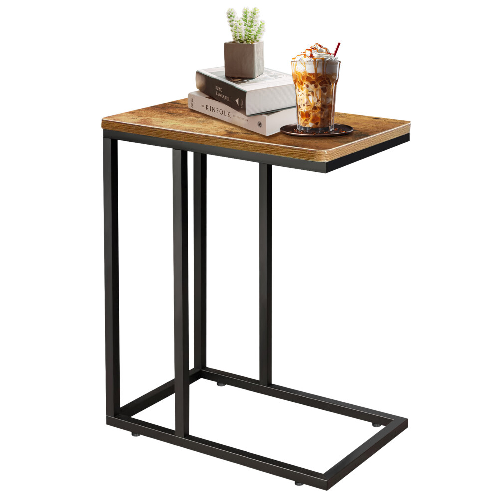 Side Table for Sofa Bed Coffee Table Laptop Table Easy Assembly Heavy Duty