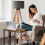 Side Table for Sofa Bed Coffee Table Laptop Table Easy Assembly Heavy Duty 10