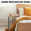 Side Table,Sofa Side Table Snack End Table,for Coffee Snack Table, Laptop Holder Table, Beside Bed Workstation,Easy Assembly 5