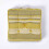 Homescapes (Yellow) Morocco Striped Cotton Floor Cushion 4