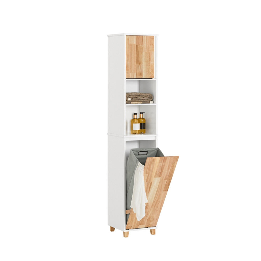 SoBuy BZR74-W, Bathroom Tall Cabinet Cupboard Bathroom Storage Cabinet