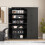 Costway Kitchen Sideboard Freestanding Cupboard Pantry Cabinet with 4 Doors 8